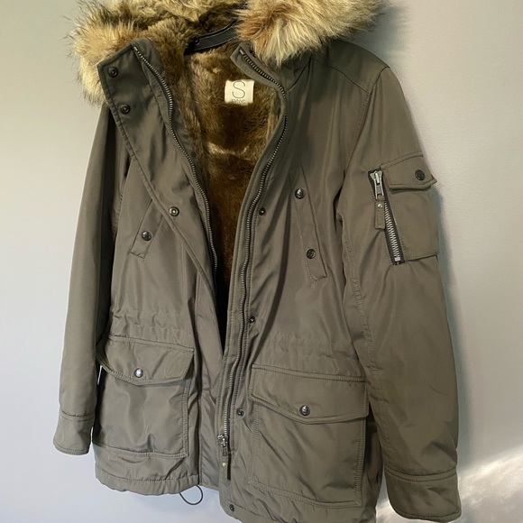S13/NYC Faux Fur Lined Parka - Picture 6 of 10